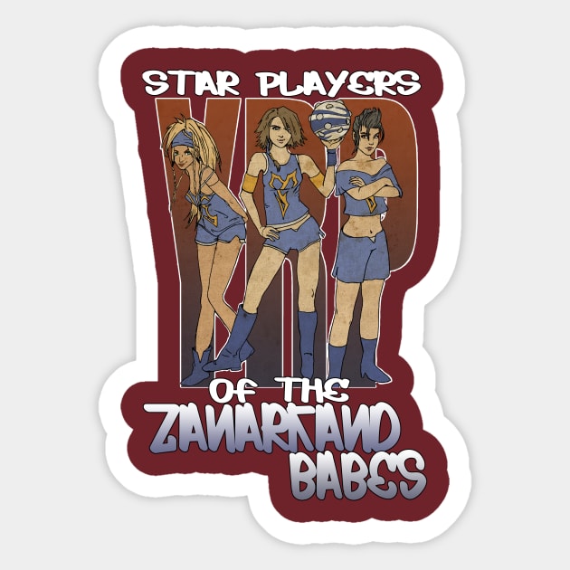 YRP "Zanarkand Babes" Sticker by Kayla_Christine